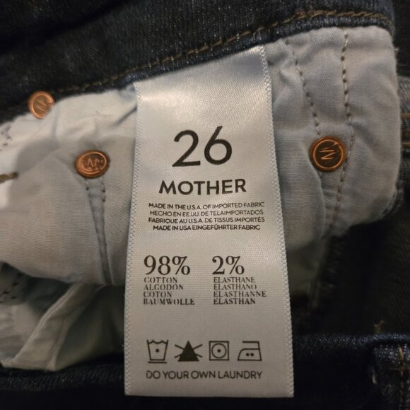 Mother The Looker Forever and a Day Dark Wash 26 - Picture 7 of 7